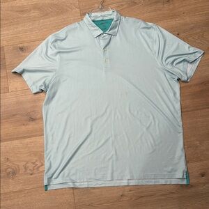 johnnie-O Teal Polo Shirt Classic Style